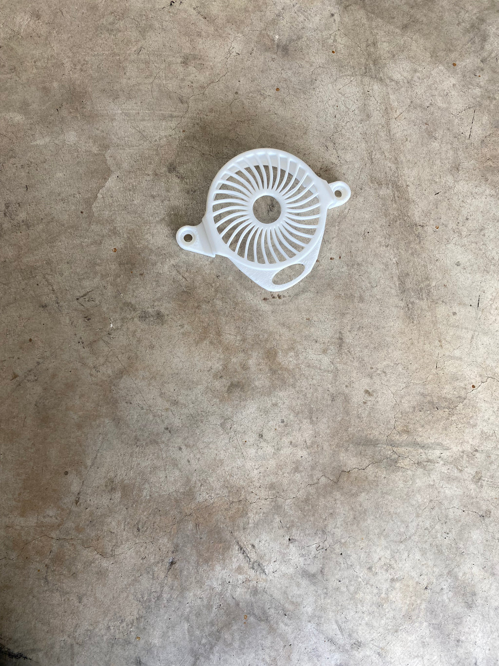 Motor cover for emotos metal infilled